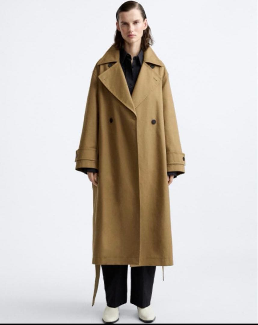 STUDIO NICHOLSON ➕ZARA オーバーサイズトレンチコート