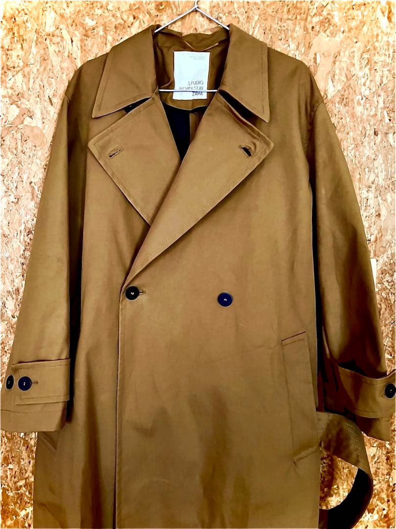 STUDIO NICHOLSON ➕ZARA オーバーサイズトレンチコート