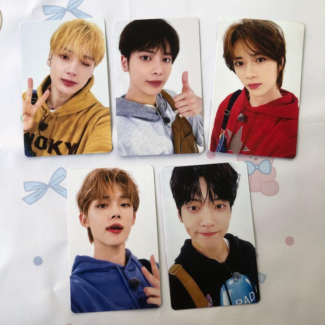 TXT HAPPY TOGETHER QUIZ fc トレカ MOA 全員5枚