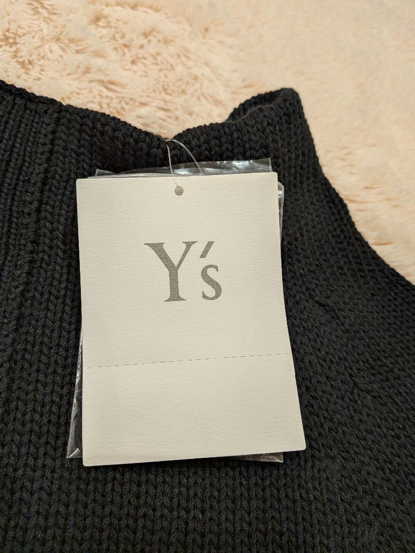 ☆新品☆Y's　ワイズ　ブラック　七分袖　カーディガン サイズ2（Mサイズ相当）