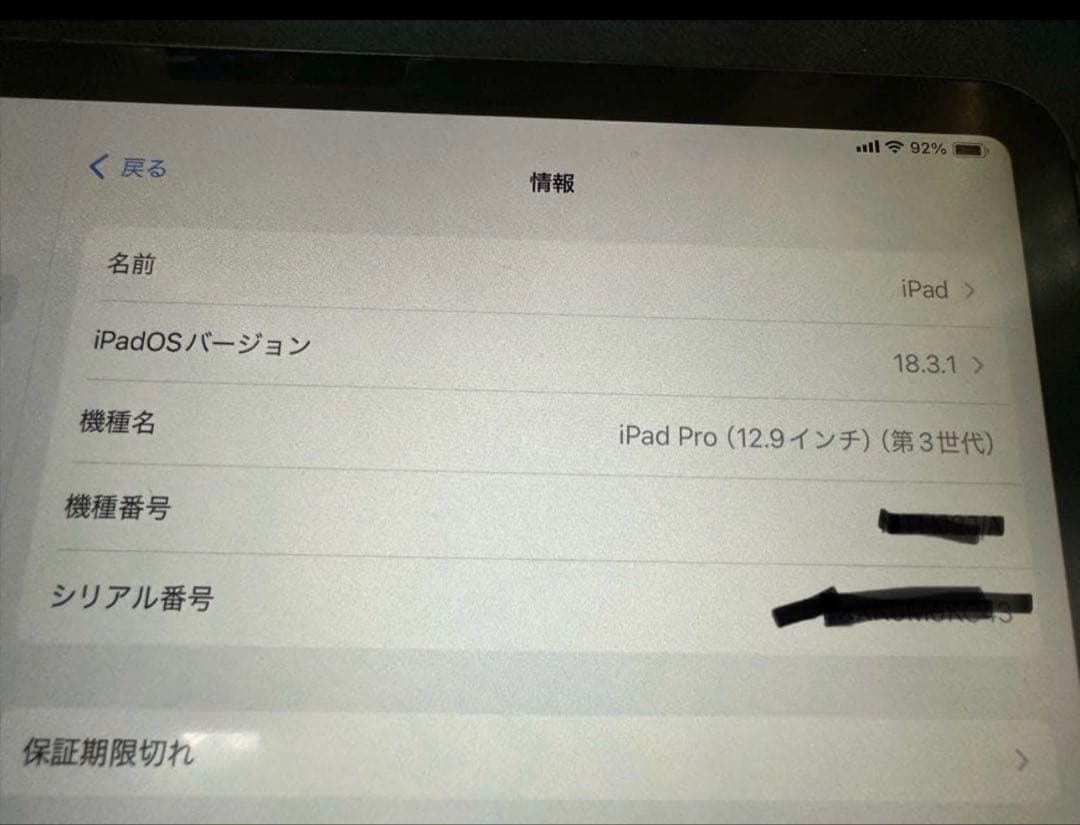 iPad Pro12.9インチ第三世代64GB Wi-Cellular オマケ付