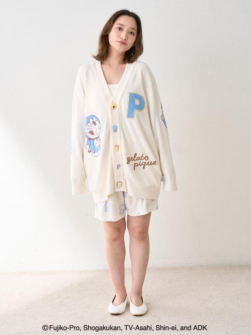 お*ち様 【新品】gelato pique おはようおやすみカーディガン OWH