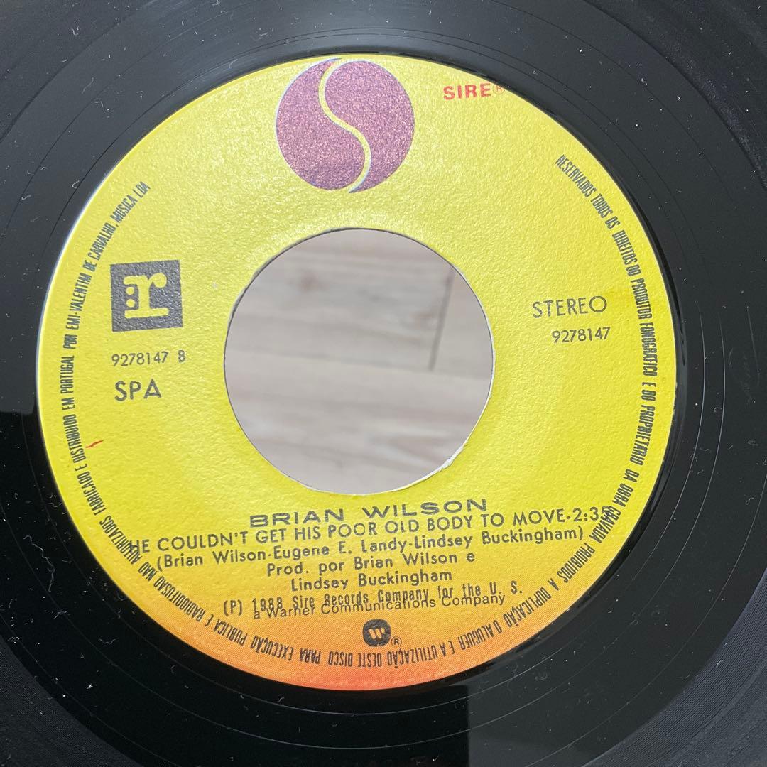 ブライアンウィルソンLove and Mercy 7インチシングル　レコード