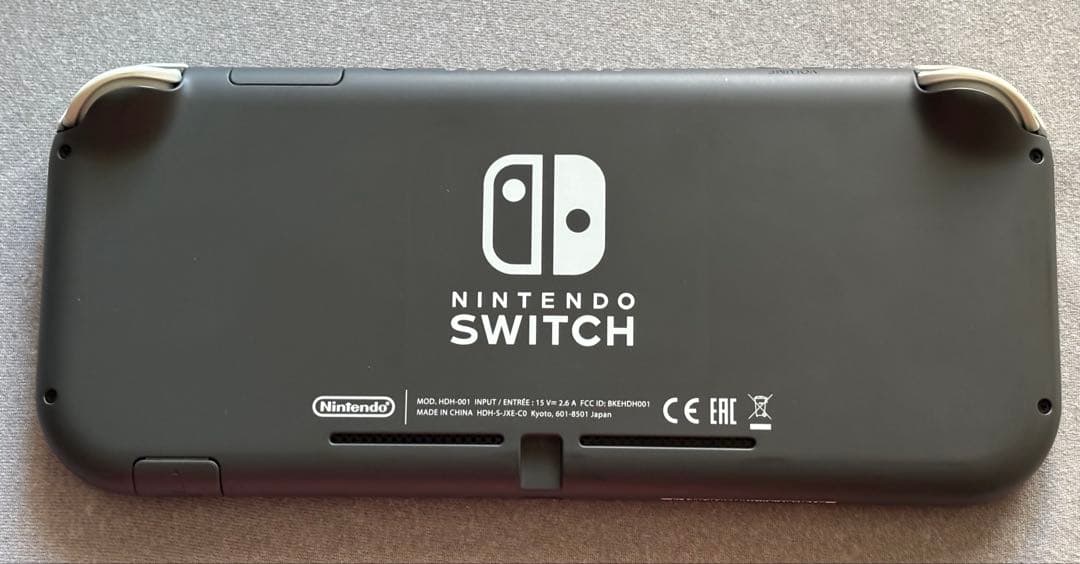 Nintendo Switch Lite スイッチライト グレー 充電器・箱付