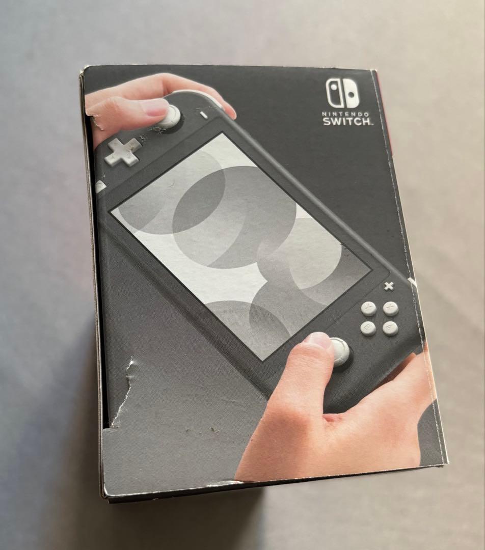 Nintendo Switch Lite スイッチライト グレー 充電器・箱付