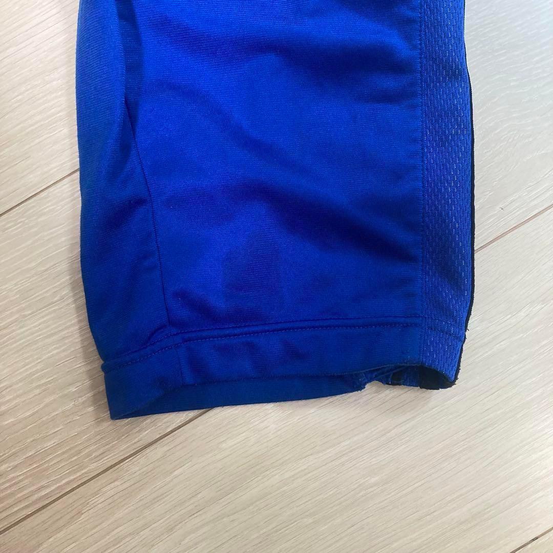 希少✨90s adidas フロッキー サイドスナップ トラックパンツXLブルー