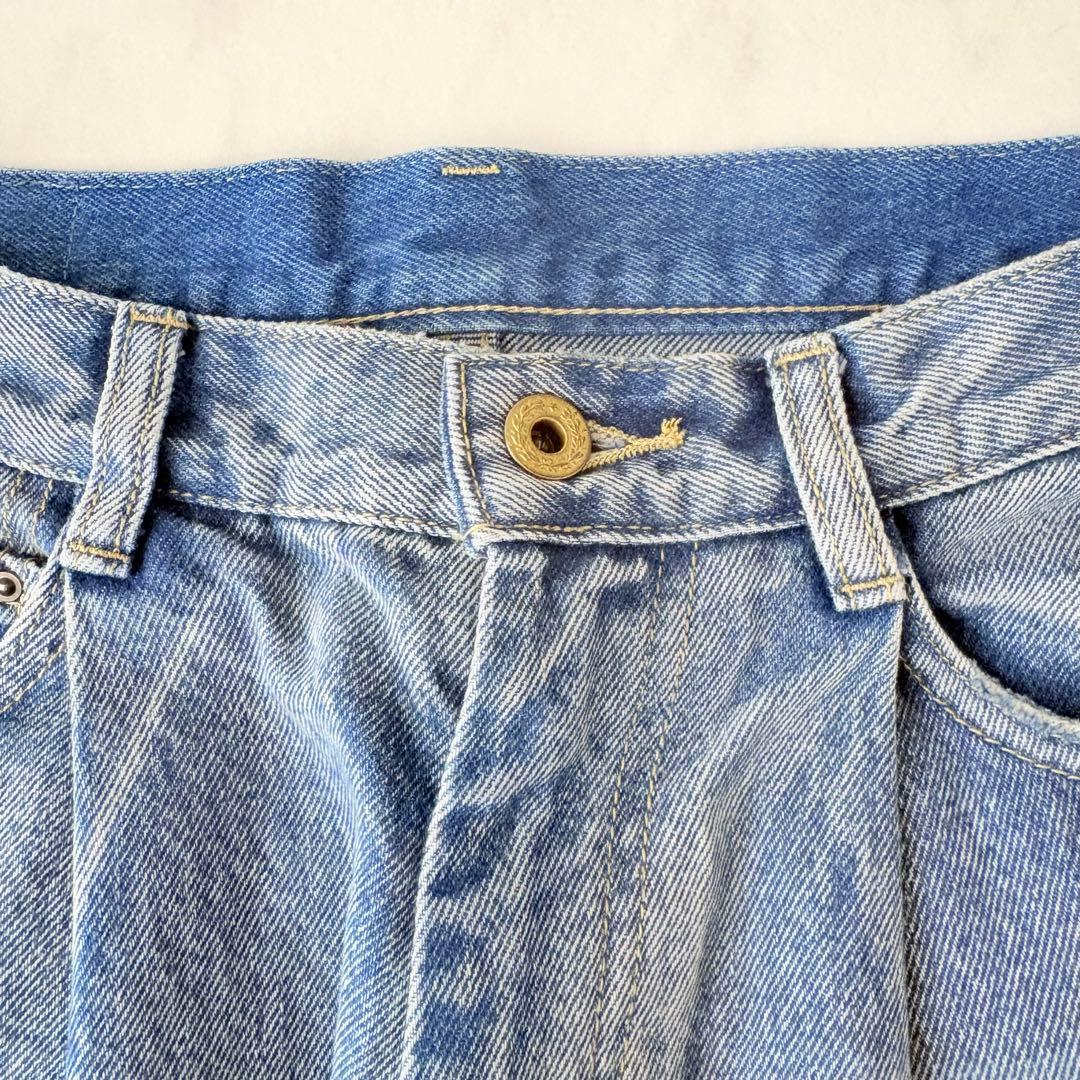 《スピックアンドスパン》5 1/2 TUCKBARREL DENIM 27