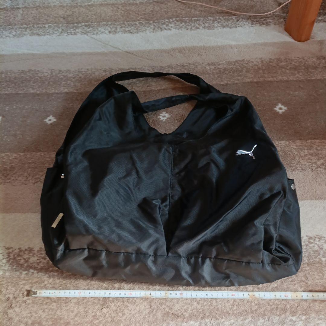 PUMA ブラック スポーツバッグ＆eccoパンプス23.5cm