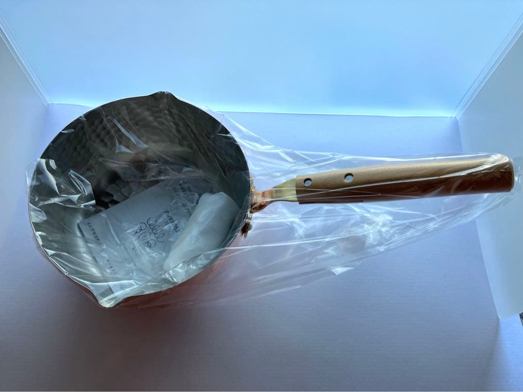 【最終値下げ】純銅製 雪平鍋CNE313（新品・未使用品）