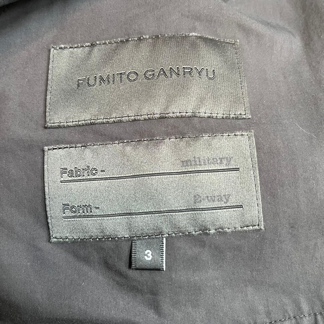 FUMITO GANRYU モッズコート コットン ギャルソン　ガンリュウ