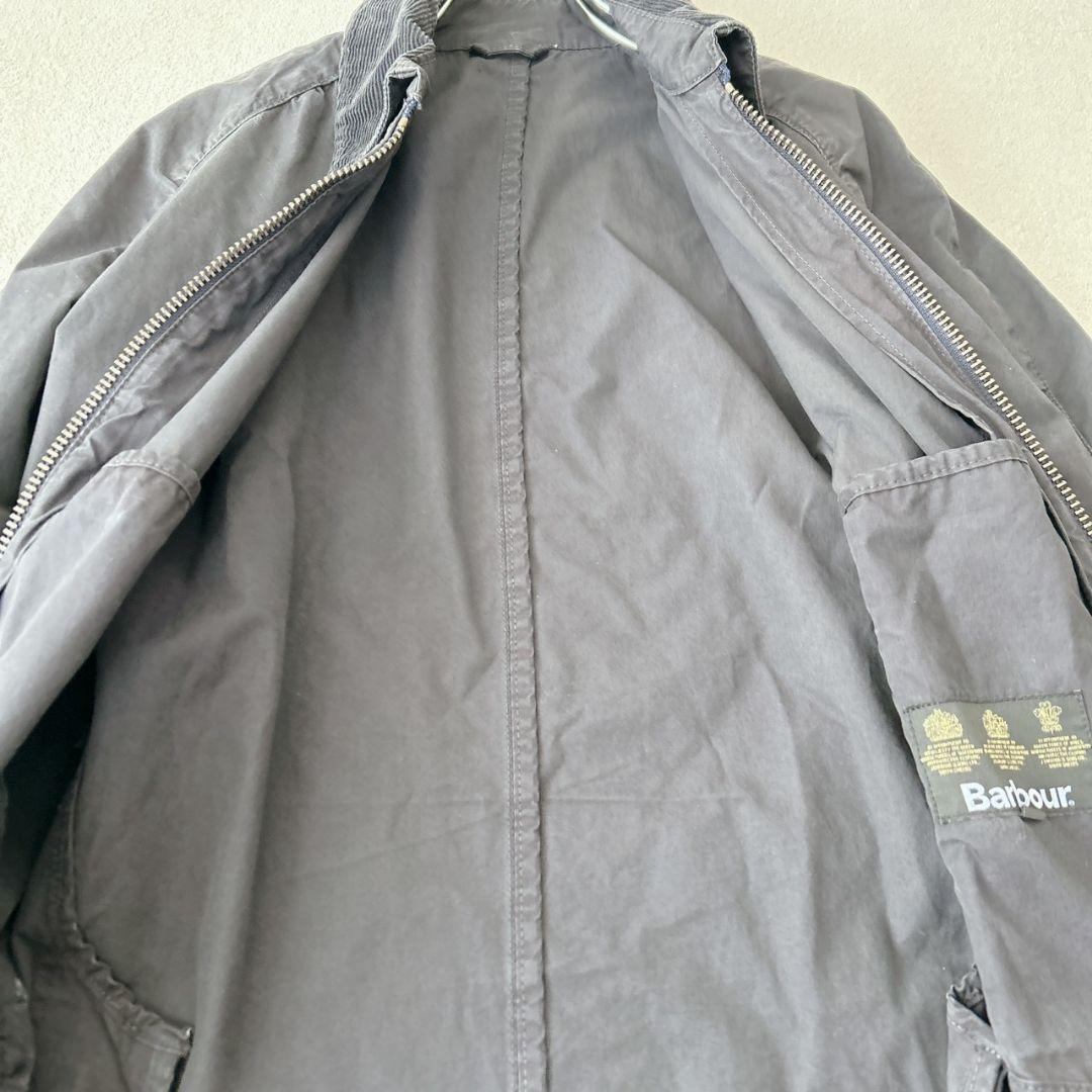稀少✨Barbour バブアー　ノンオイルジャケット　ジャンパー　ネイビー　M