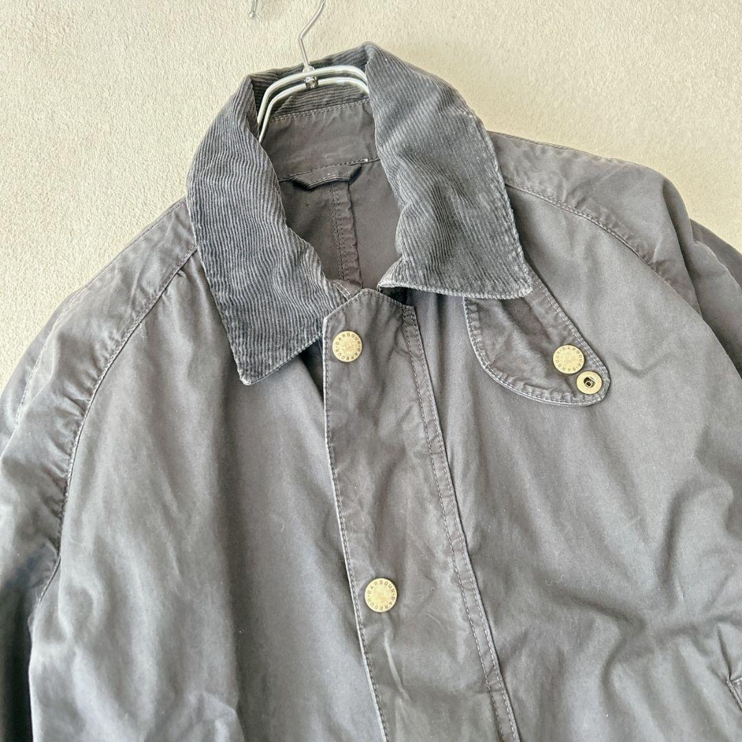 稀少✨Barbour バブアー　ノンオイルジャケット　ジャンパー　ネイビー　M