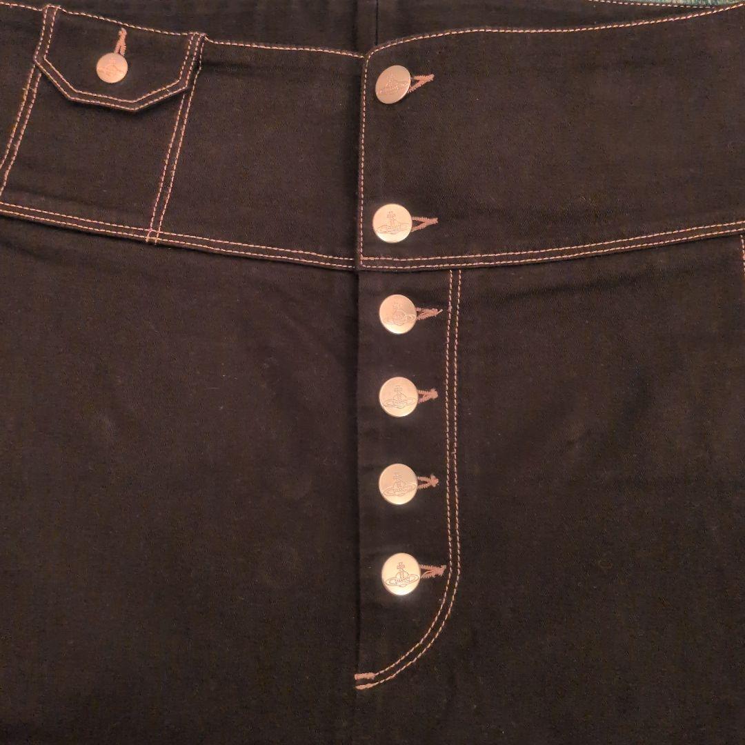 B*k様 vivienne westwood ブラックハイウエストスリムフィット