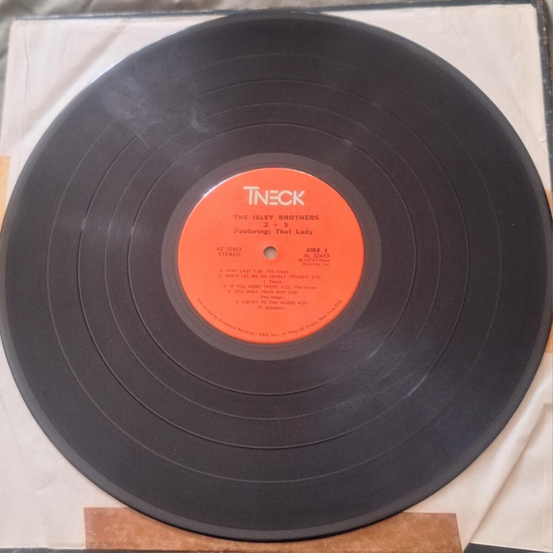 US-Orig.LP◆アイズレー・ブラザース●1973年 『3 + 3』