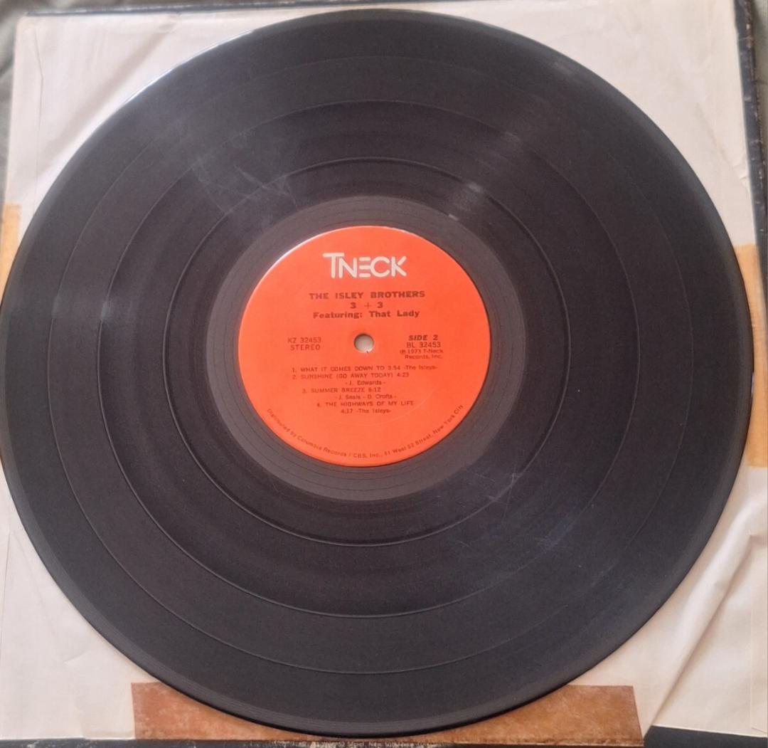 US-Orig.LP◆アイズレー・ブラザース●1973年 『3 + 3』