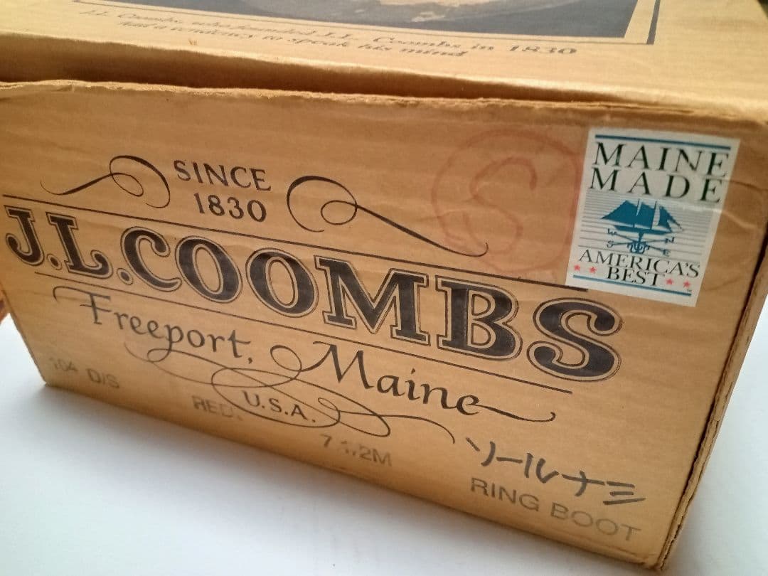 J.L.COOMBS (J.L.クームス) オールレザー/ソール無ラギット仕様