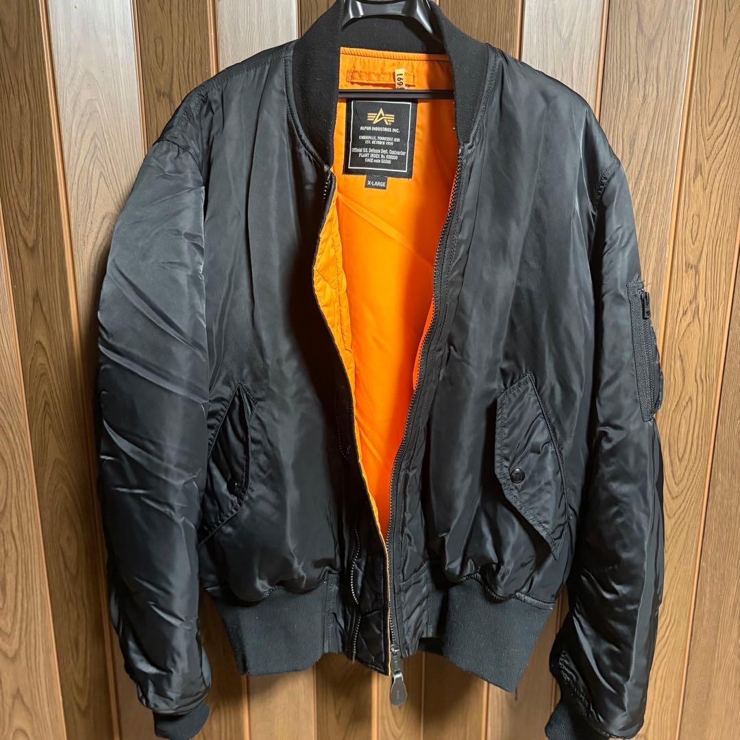 お値引き中 ALPHA × monkey time SIDE ZIP MA-1
