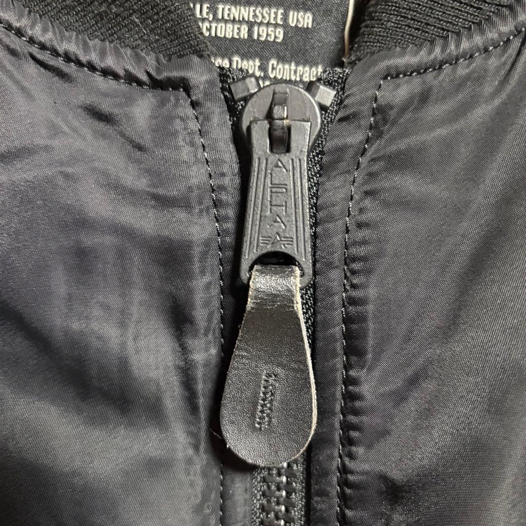 お値引き中 ALPHA × monkey time SIDE ZIP MA-1