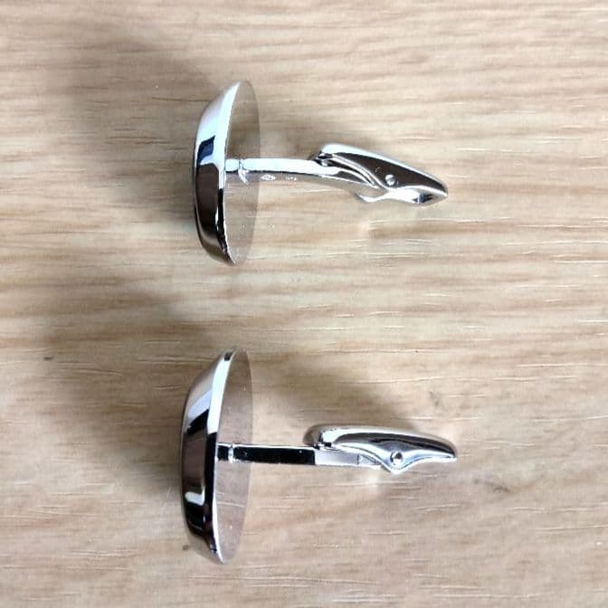 お値下げ　ダンヒル カフス カフリンクス　シルバー グレー　メンズ