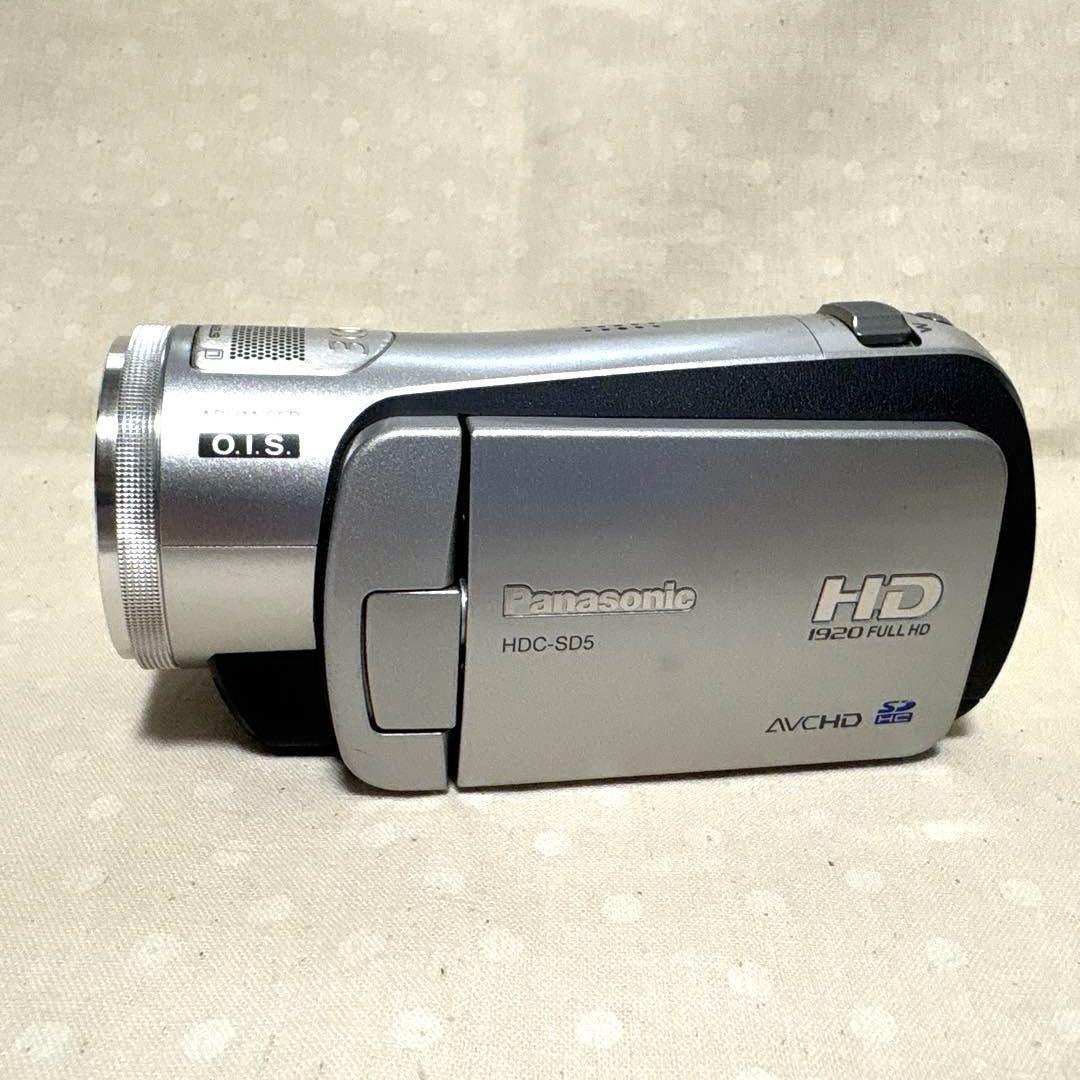 【動作確認済み】 Panasonic HDC-SD5 バッテリーパック2個付き