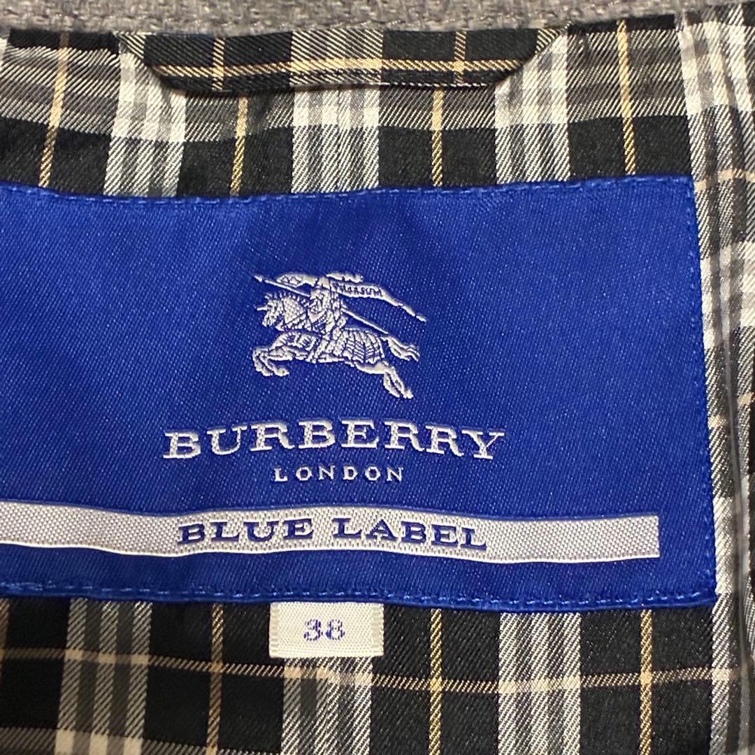 BURBERRY BLUE LABEL 【美品】 ノバチェック ダブル コート