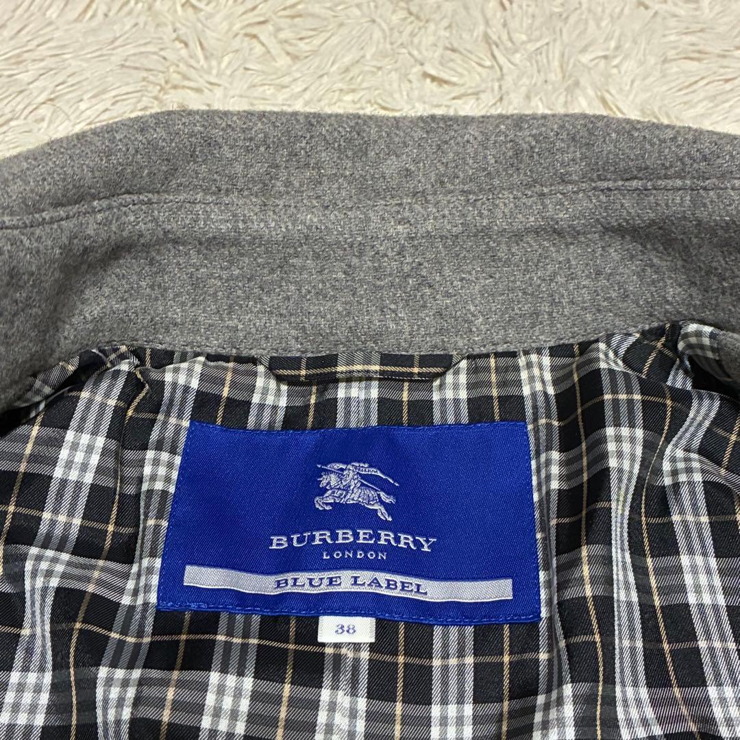 BURBERRY BLUE LABEL 【美品】 ノバチェック ダブル コート