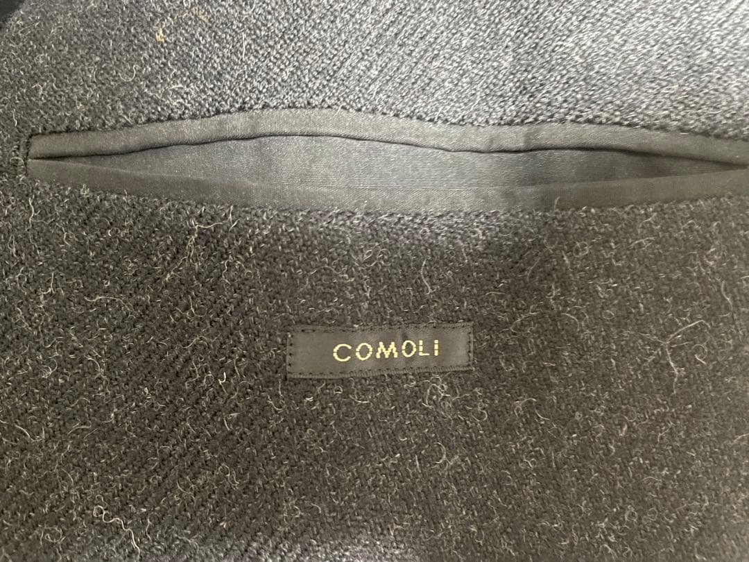 Comoli hooded coat フーデッドコート