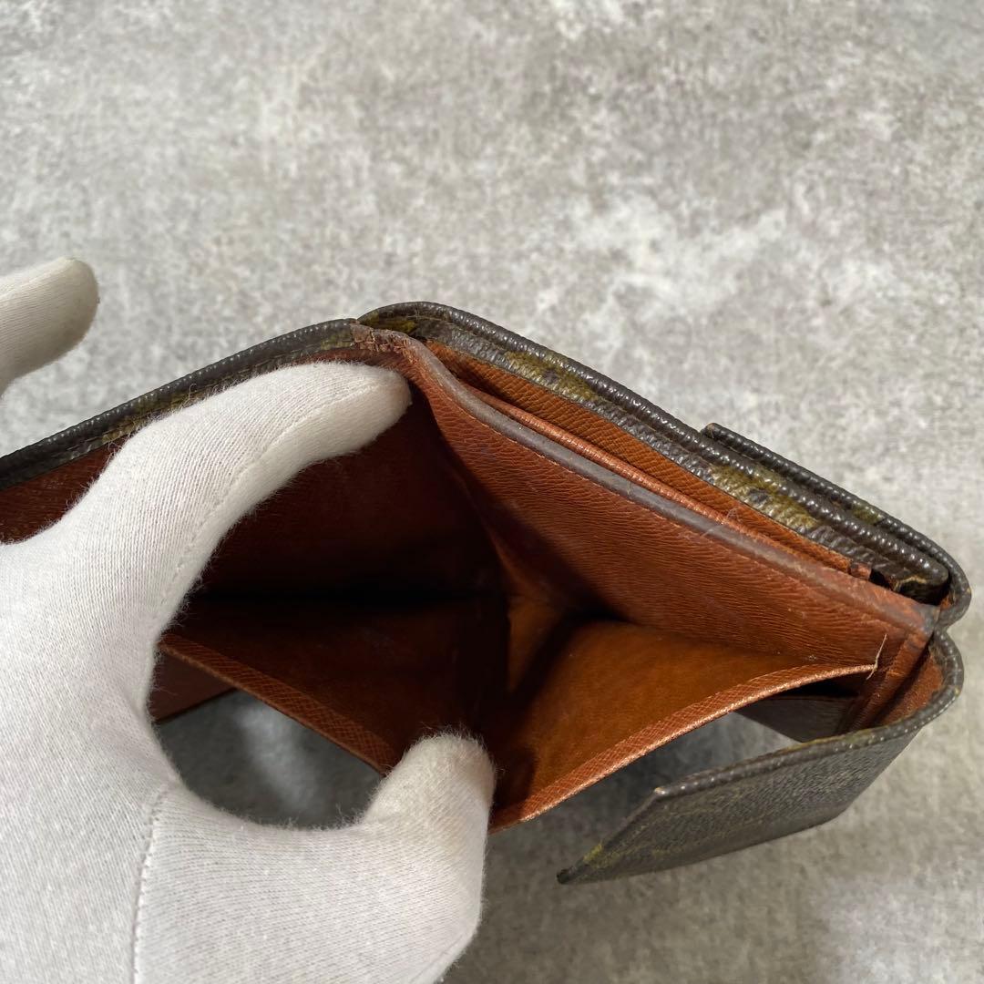 ルイヴィトン モノグラム ポルトモネ・ビエ・カルトクレディ 三つ折り財布