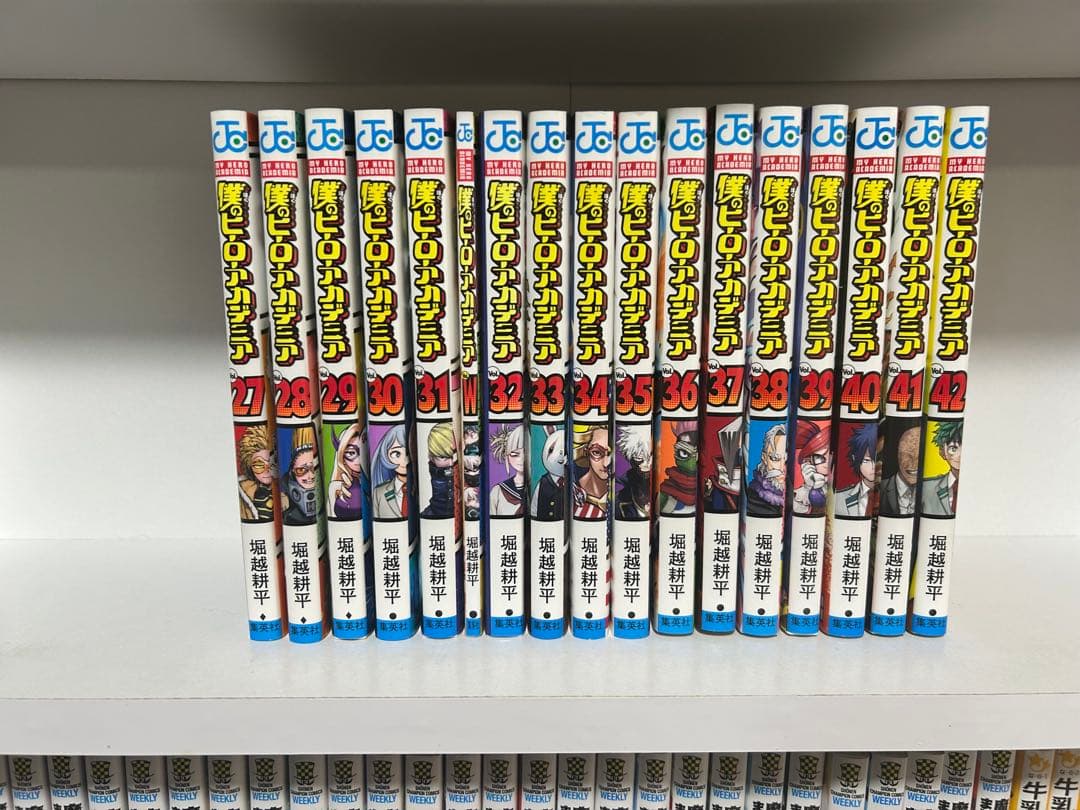 僕のヒーローアカデミア 27〜42巻＋vol.World Heroes