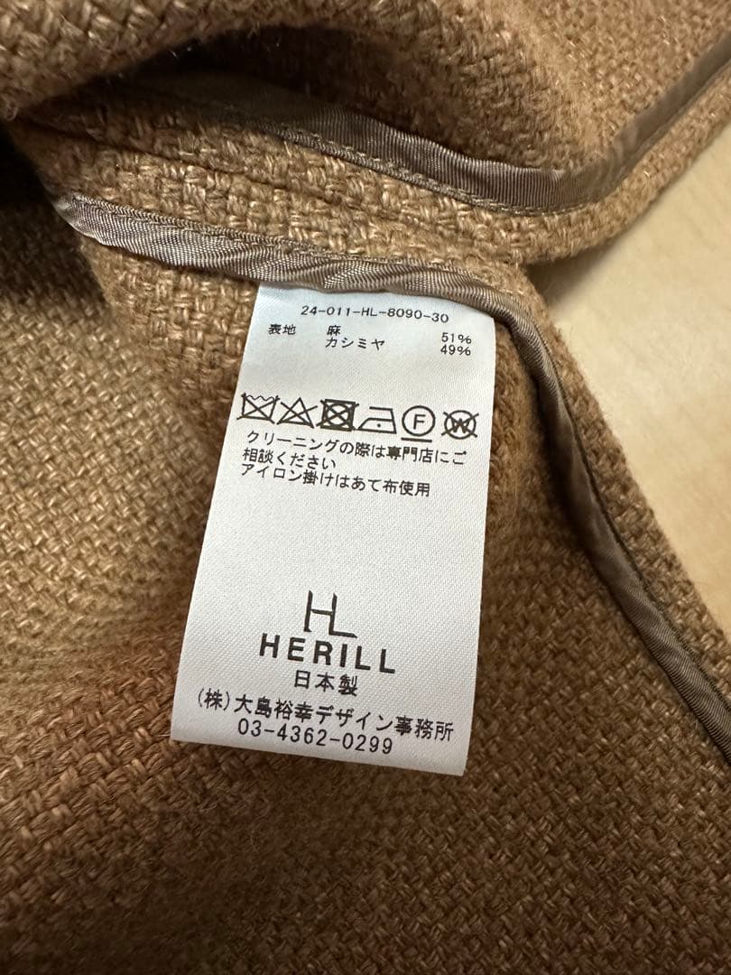 HERILL chimayo vest チマヨベスト サイズ2