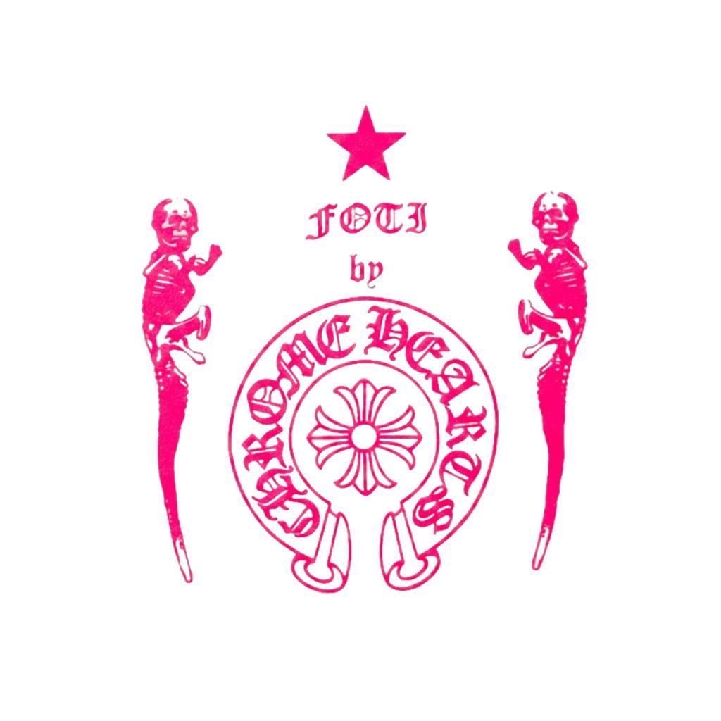 【フォロー割有！】クロムハーツ FOTI ハリスティーター ロンT L 白