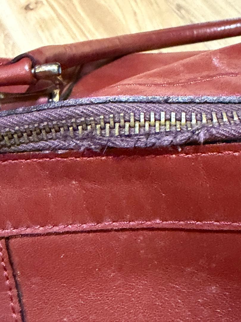 な*ち様 Cartier カルティエ ワインレッドボストンバッグ