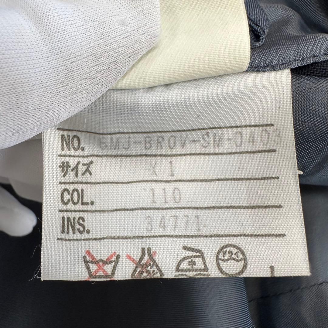 極美品✨J.PRESS 紺ブレ 金ボタン 3B段返り 赤パイピング ネイビー L
