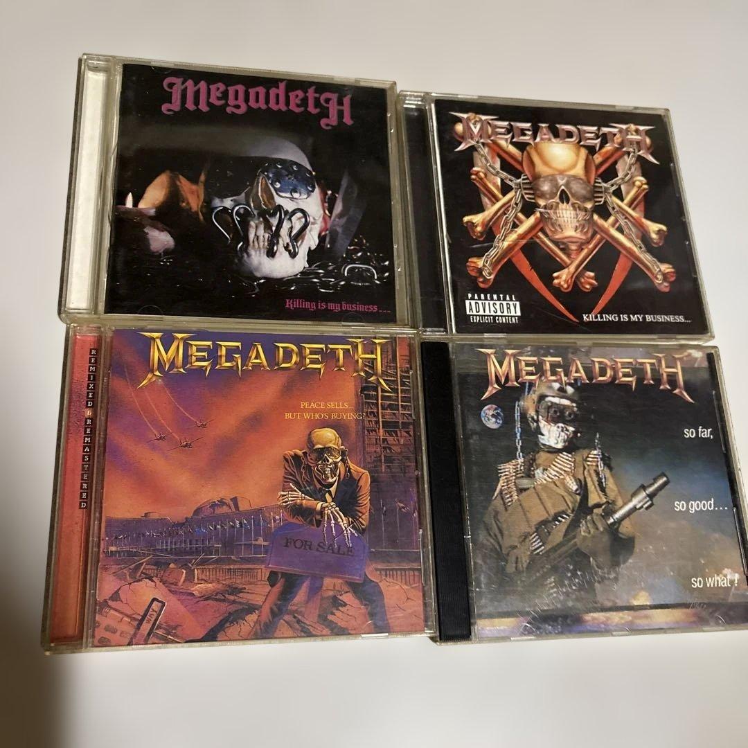 MEGADETH CD18枚＋DVD1枚 セット