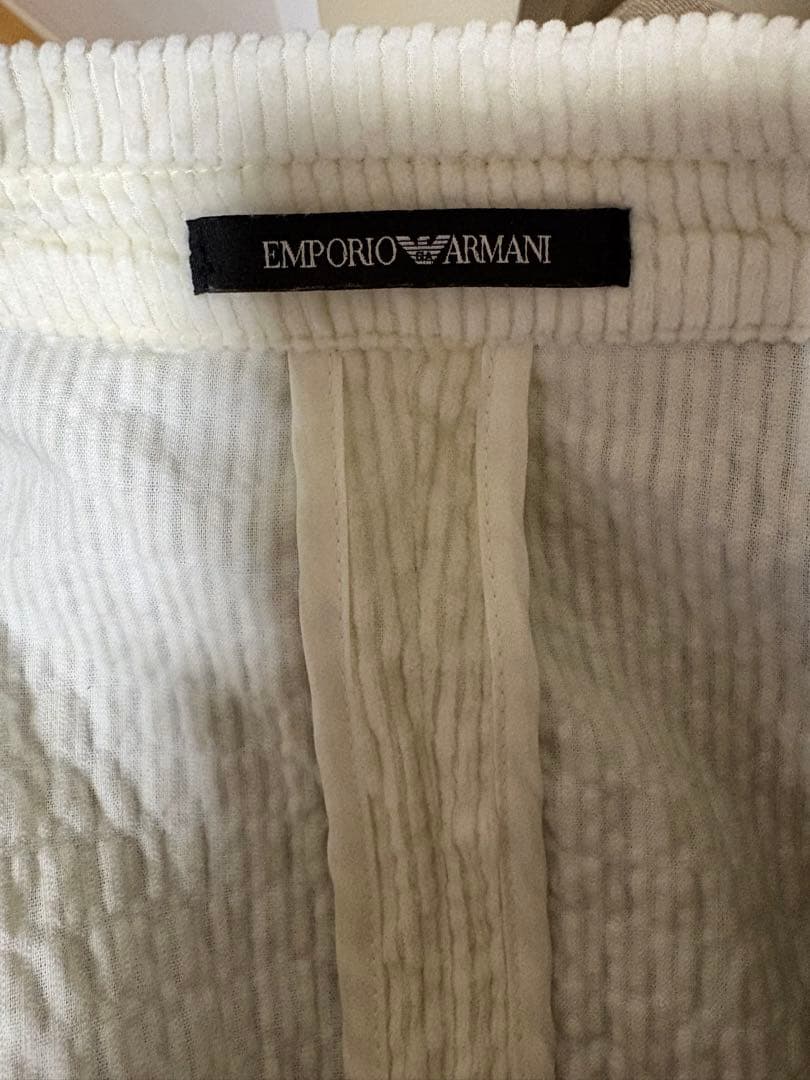 EMPORIO ARMANI アイボリー テーラードジャケット美品