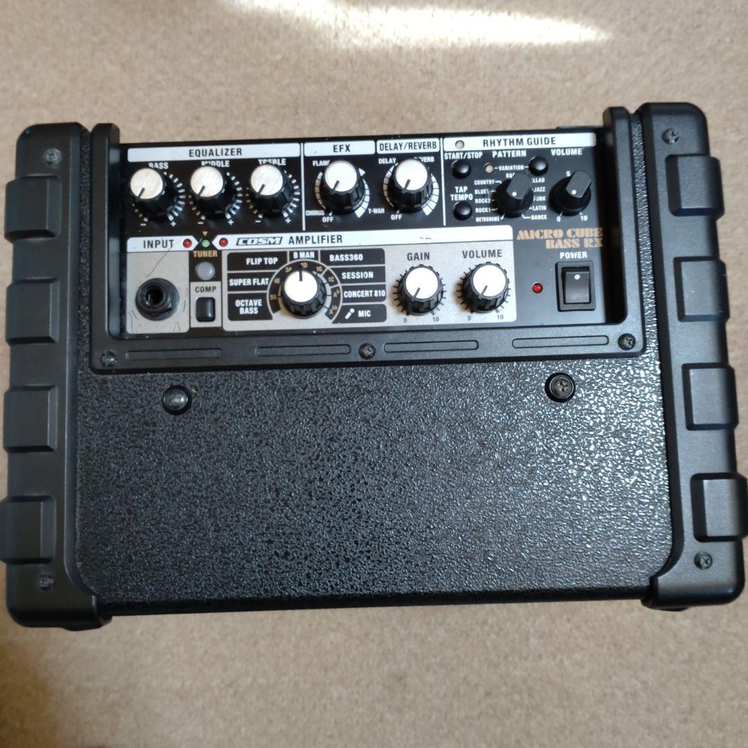 ROLAND MICRO CUBE BASS RX ベースアンプ アダプター付き