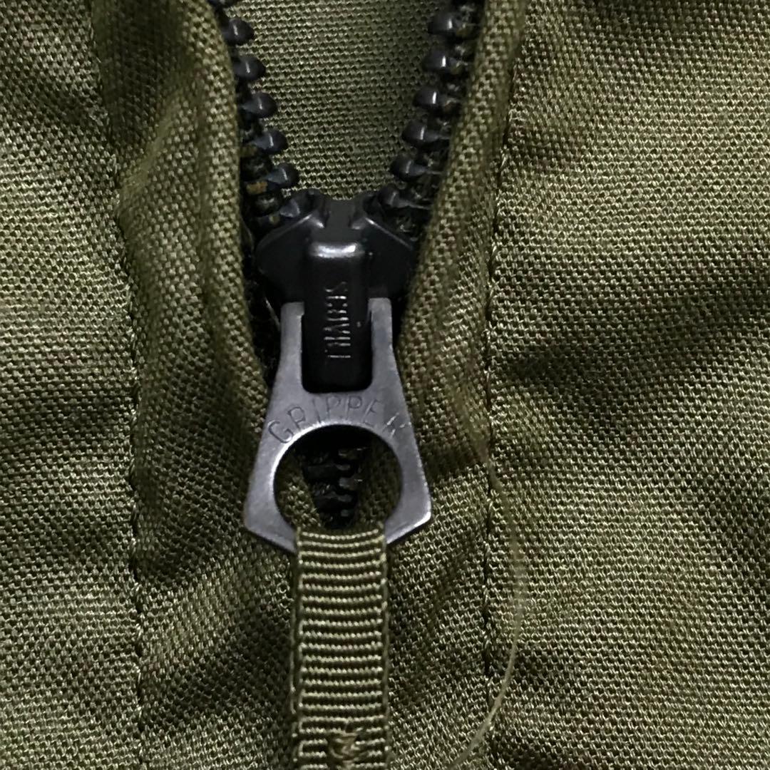 70s ALPHA U.S.ARMYミリタリー　ヘリクルージャケット　スコービル