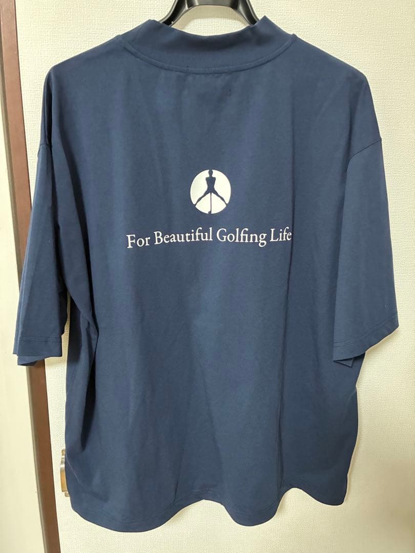 未使用　ゴルフィッカーズgolfickers Mock Neck -Navy