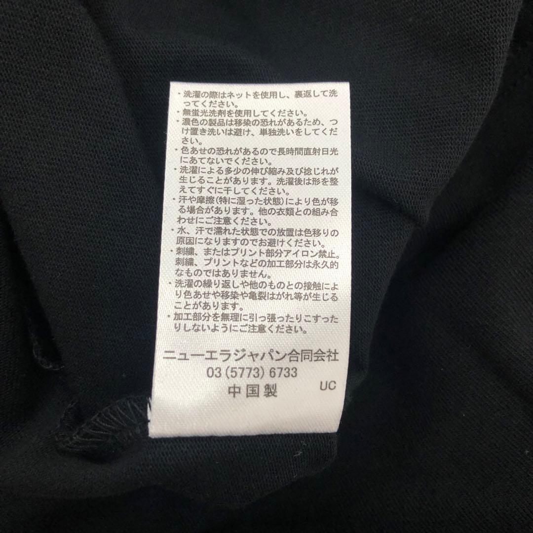 LIBERTY WALK トップス 半袖Tシャツ ブラック プリント 刺繍 ロゴ