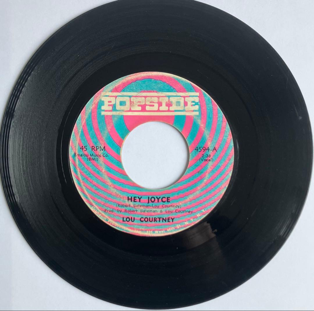 洋楽 LOU COURTNEY Hey Joyce 45 RPM