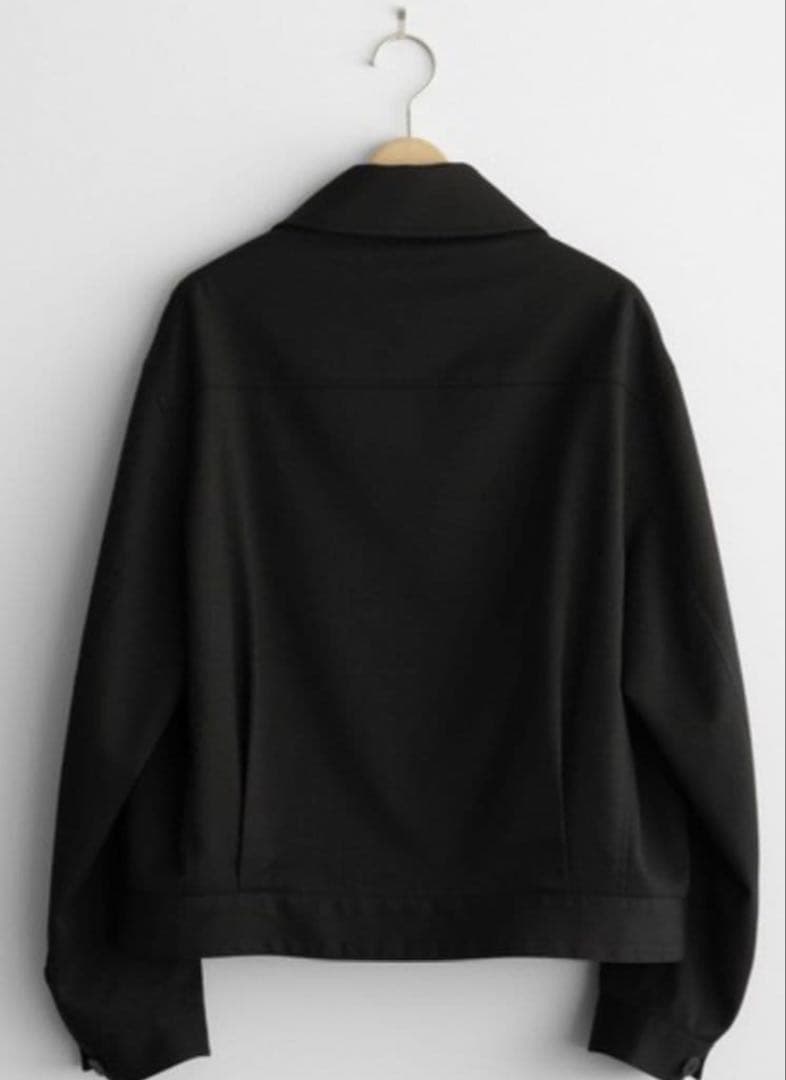 ジャケット・アウター WYM TECH WOOL GABARDINE ZIP BLOUSON XS