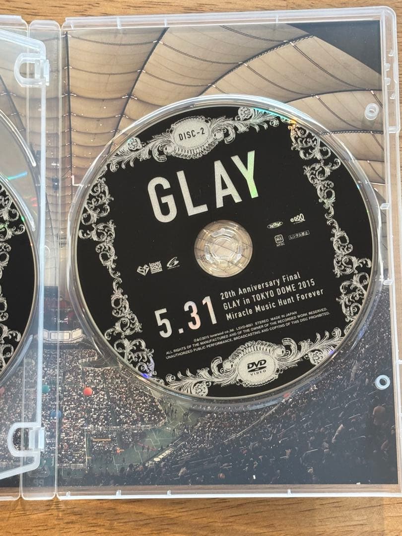 GLAY/20th Anniversary Final 東京ドームDVD