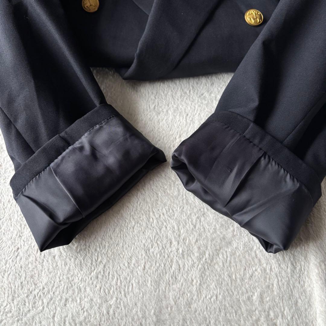 美品 Brooks Brothers ダブルジャケット 金ボタン L ネイビー