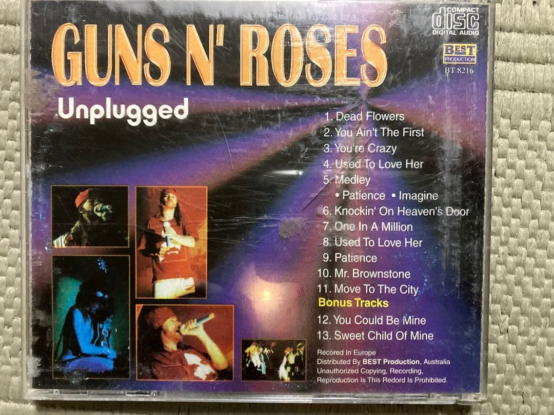 Guns N' Roses（ガンズアンドローゼズ）CD8枚