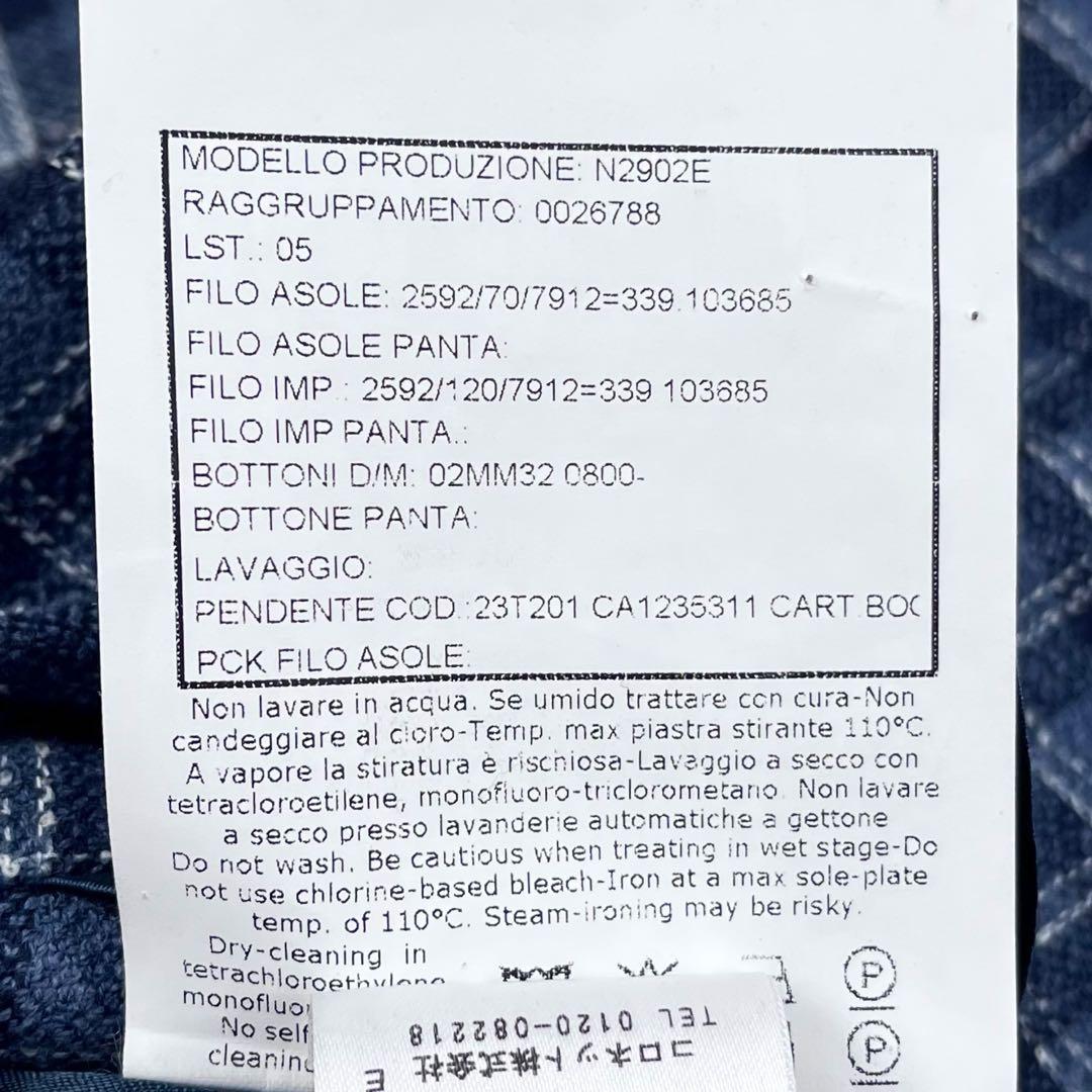 現行 未使用級タグ付 ボリオリ K.JACKET サマーツイード ブレザー 44