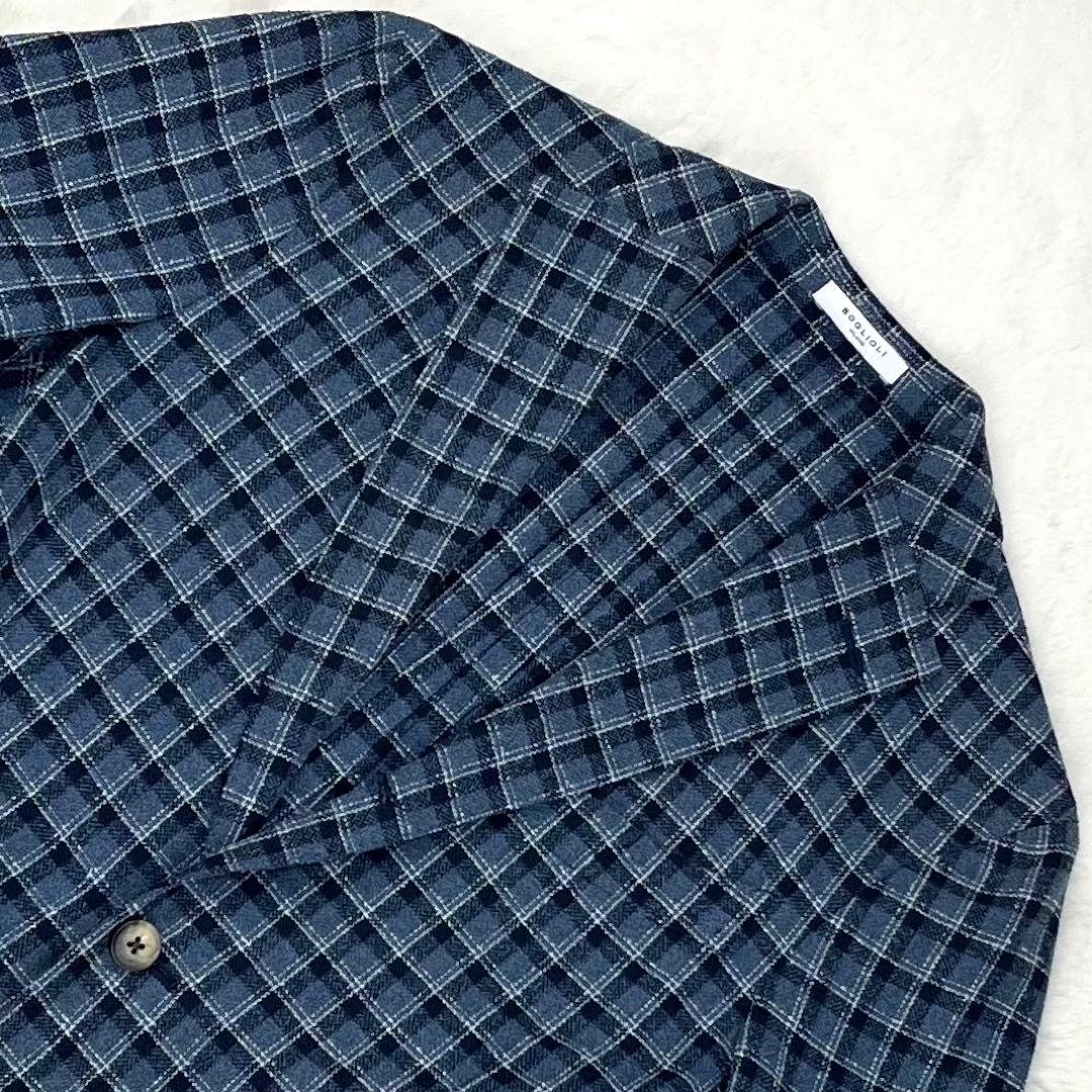 現行 未使用級タグ付 ボリオリ K.JACKET サマーツイード ブレザー 44