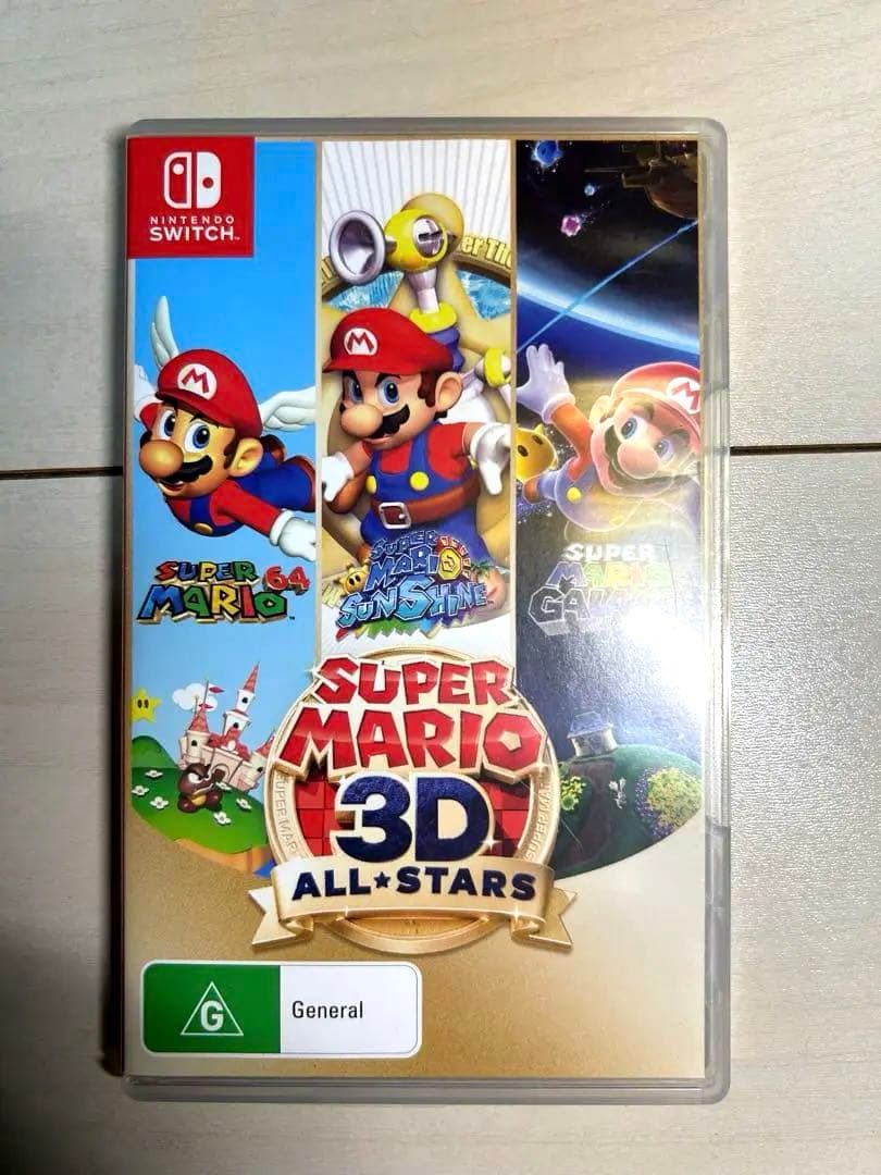 スーパーマリオ3Dコレクション　Super Mario 3D 海外版パッケージ