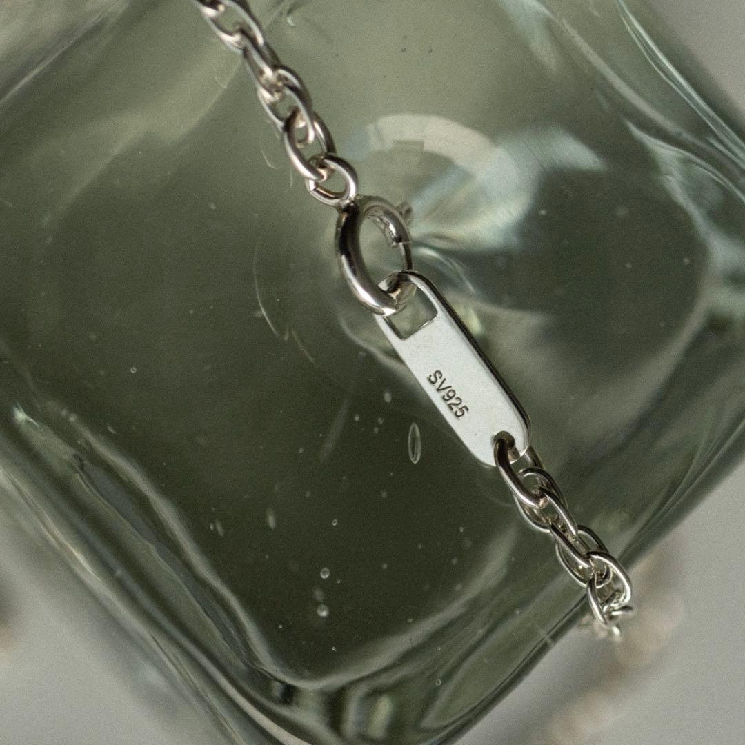 Silver925 CROSS-LINK CHAIN NECKLACE 【新品】