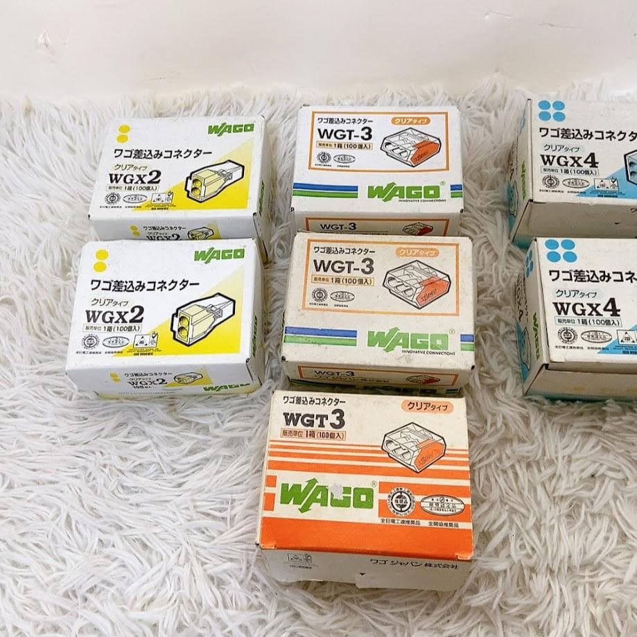 WAGO ワゴ差込みコネクター おまとめ WGX2 WGT-3 WGT3