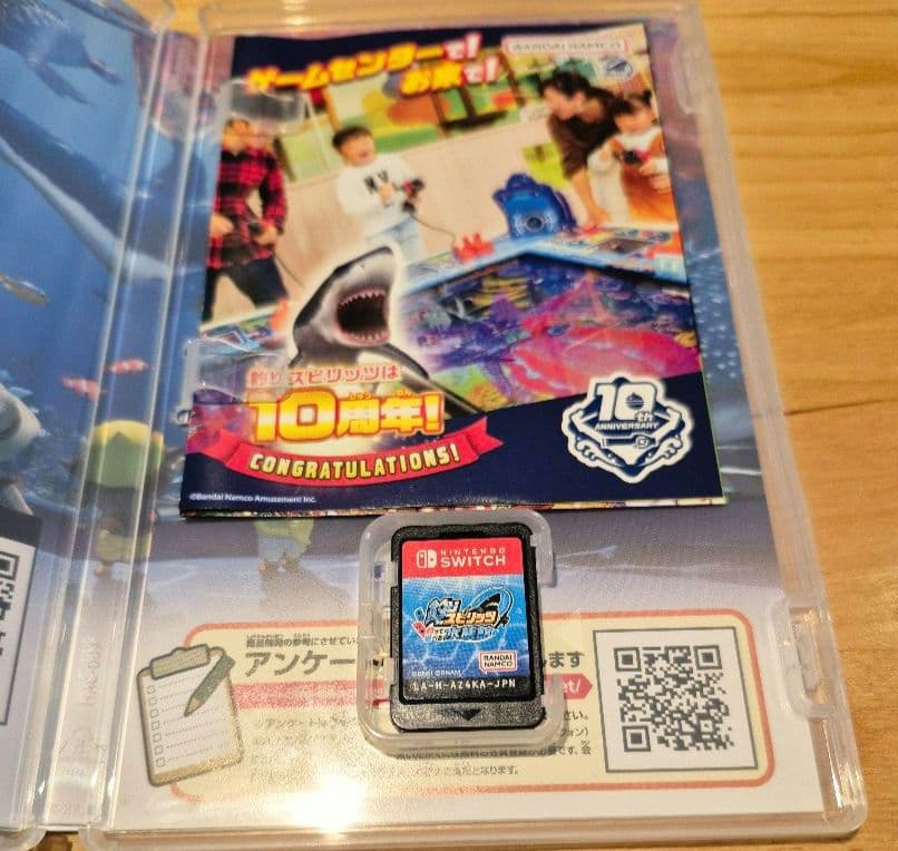 Switch　釣りスピリッツ釣って遊べる水族館　竿コン2個付き